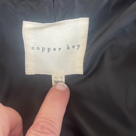 Classic girls cooper key peacoat size 10/12 - Picture 3 of 3